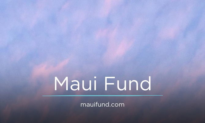 MauiFund.com